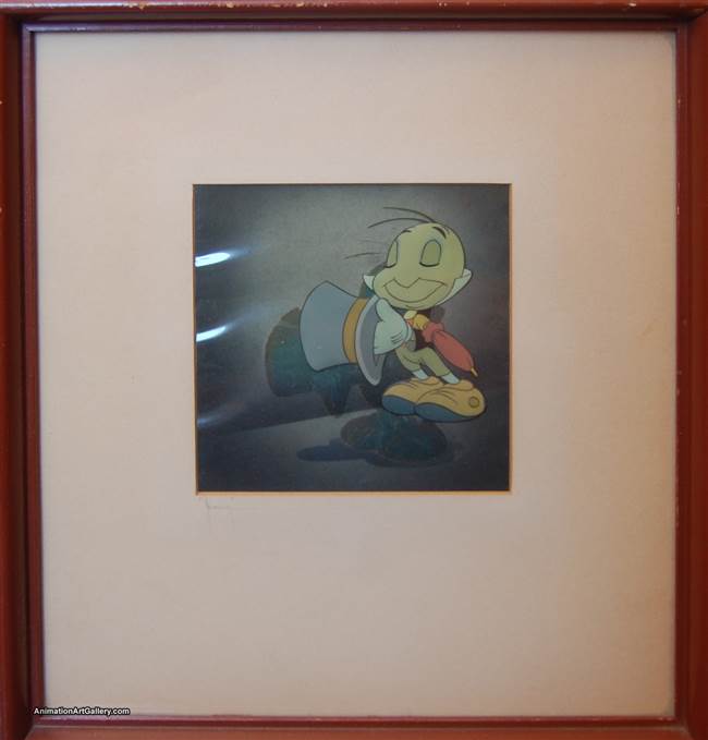 Courvoisier Cel of Jiminy Cricket from Pinocchio