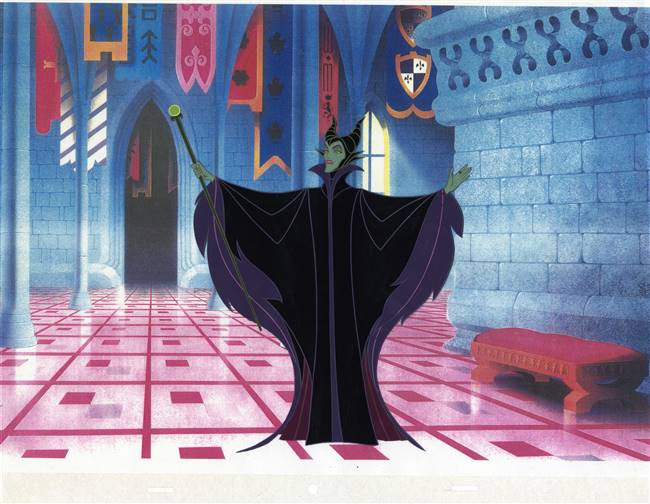 Sleeping Beauty Maleficent Color Model Cel (Walt Disney, c. 1959/, Lot  #99692
