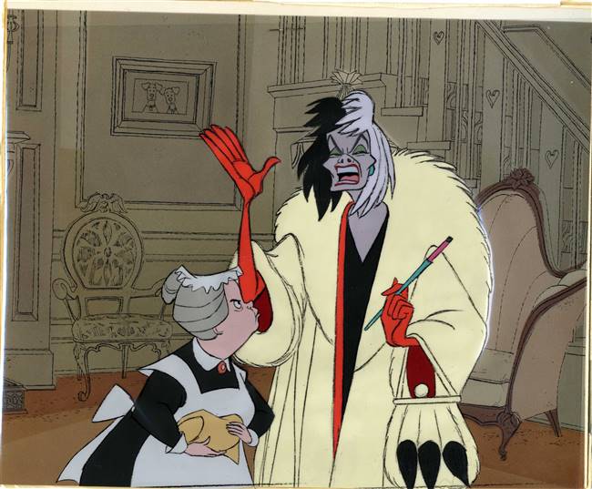 Disney: 101 Dalmatians- Cruella De Vil- Limited Edition Cel