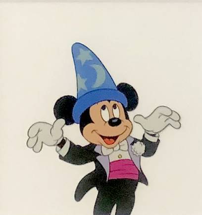 Animation Collection: Original Production Animation Cel of Mickey Mouse  from The Simple Things 1953