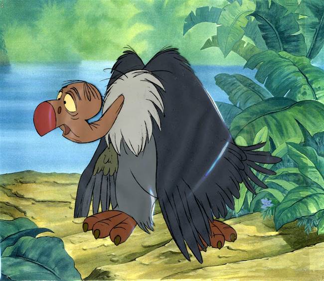 Original Production Cel of Buzzie from Jungle Book (1967)