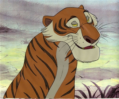 Original Production Cel of Shere Khan from Jungle Book (1967)