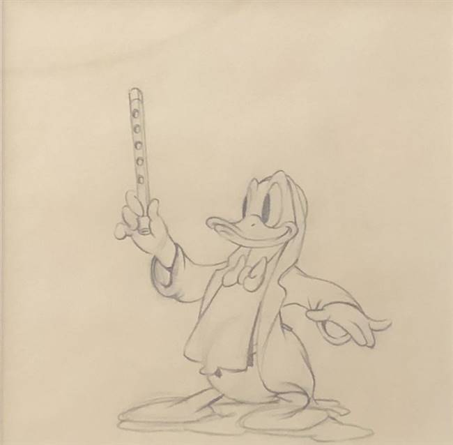 Walter Lantz Original Pencil Production Drawing Studio Animation